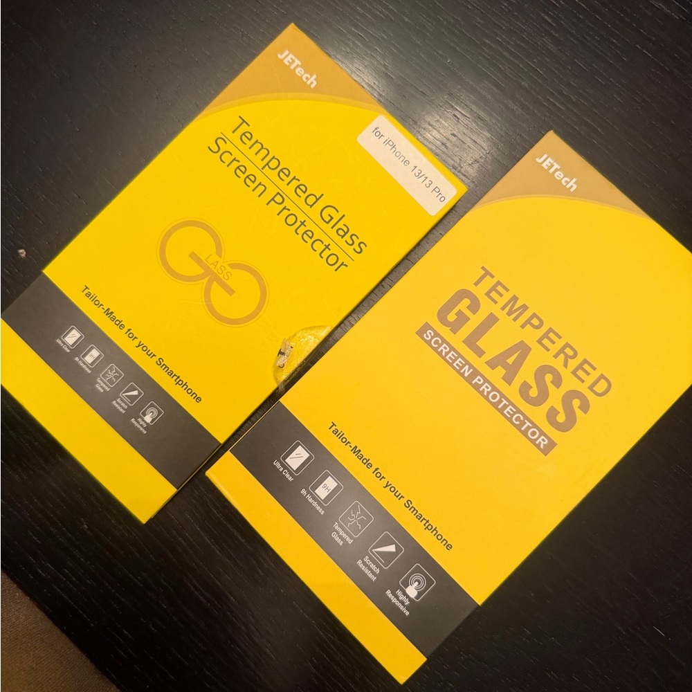 iPhone 13 Pro and iPhone 11 Pro screen protectors